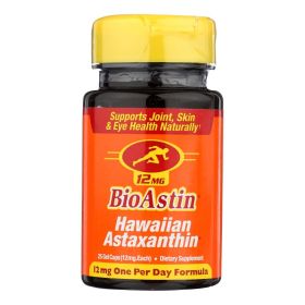 Nutrex Hawaii BioAstin Hawaiian Astaxanthin - 12 mg - 25 Gel Caps - 1097823