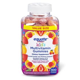 Equate Kid's Multivitamin Vegetarian Gummies Value Size;  300 Count - Equate