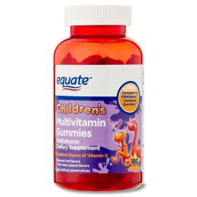 Equate Children's Multivitamin Gummies;  70 Count - Equate