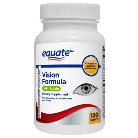Equate Vision Formula with Lutein Tablets Dietary Supplement;  120 Count - Equate