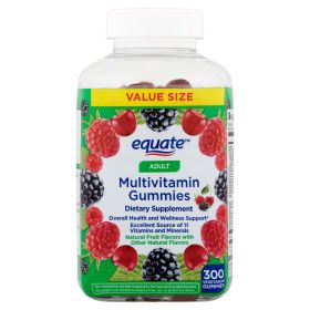 Equate Vegetarian Adult Multivitamin Gummies;  300 Count - Equate