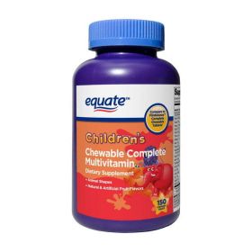 Equate Children's Chewable Complete Multivitamin Tablets;  150 Count - Equate