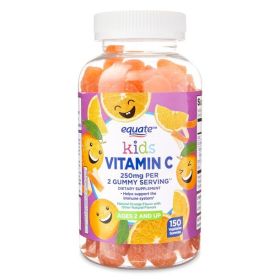 Equate Kid's Vitamin C 250mg Vegetarian Gummies;  150 Count - Equate