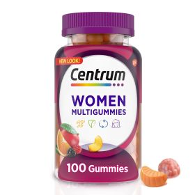 Centrum Multigummies Gummy for Women;  Multivitamin/Multimineral Supplement;  100 Count - Centrum