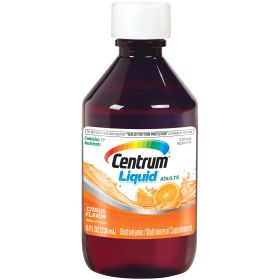 Centrum Liquid Multivitamin Supplement for Adults;  Citrus Flavor;  8 Oz - Centrum