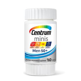 Centrum Silver Multivitamin for Men 50 Plus and Mineral Supplement Tablets;  160 Count - Centrum