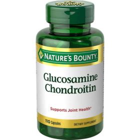 Nature's Bounty Glucosamine Chondroitin Capsules;  110 Count - Nature's Bounty