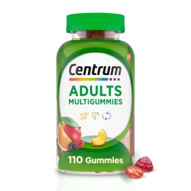 Centrum Multigummies Gummy Multivitamin for Adults Multimineral Supplement;  110 Count - Centrum