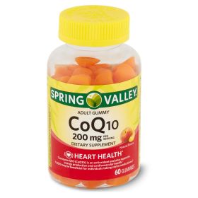 Spring Valley CoQ10 Adult Gummies;  200 mg;  60 Count - Spring Valley