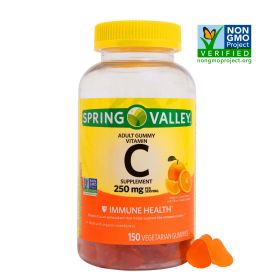 Spring Valley Vegetarian Vitamin C Gummies;  250 mg;  150 Count - Spring Valley
