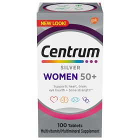 Centrum Silver Multivitamins for Women Over 50;  Multimineral Supplement;  100 Count - Centrum