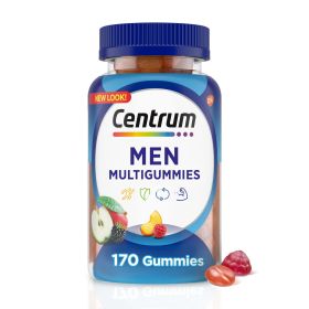 Centrum Multigummies Men's Multivitamin Supplement Gummies;  170 Count - Centrum