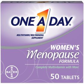 One A Day Women's Menopause Formula Multivitamin Supplement;  50 Count - One A Day