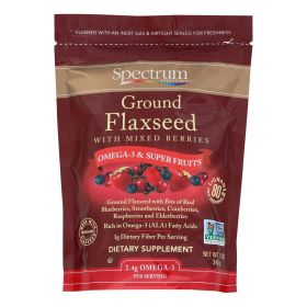 Spectrum Essentials Ground Flax with Mixed Berries - 12 oz - 0821504