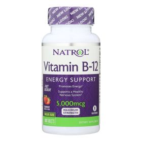 Natrol Fast Dissolving Vitamin B12 - 5000 mcg - 100 tabs - 1233022