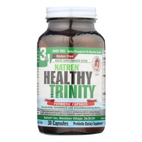 Natren Healthy Trinity Probiotic Capsules - 1 Each - 30 CAP - 0454629