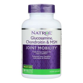 Natrol Glucosamine Chondroitin and MSM - 150 Tablets - 0501247