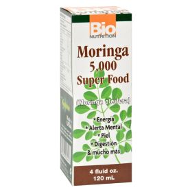 Bio Nutrition - Moringa Super Food - 5000 mg - 4 fl oz - 1267475