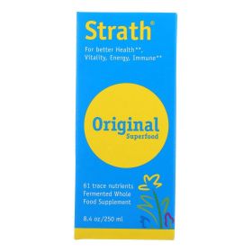Bio-Strath Whole Food Supplement - Stress and Fatigue Formula - Liquid - 8.4 fl oz - 0719062