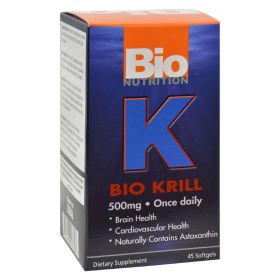 Bio Nutrition - Bio Krill 500mg - 45 softgels - 1215987