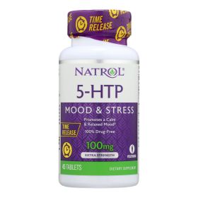 Natrol 5-HTP TR Time Release - 100 mg - 45 Tablets - 0592816