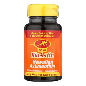 Nutrex Hawaii Bioastin Hawaiin Astaxanthin - 12 mg - 50 Gel Caps - 1097831