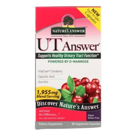 Nature's Answer Ut Answer Dietary Supplement - 1 Each - 90 VCAP - 1874692