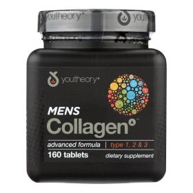 Youtheory Collagen - Mens - Advanced - 160 Tablets - 1620830