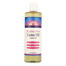 Heritage Products Castor Oil Hexane Free - 16 fl oz - 1157114