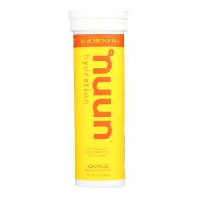 Nuun Hydration Drink Tab - Active - Orange - 10 Tablets - Case of 8 - 1791342