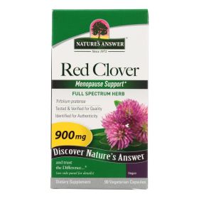 Nature's Answer - Red Clover Tops - 90 caps - 0124115