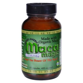 Maca Magic - Organic - 600 mg - 60 Capsules - 0210245