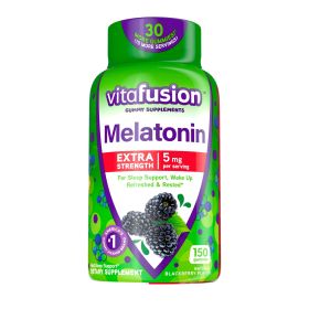 Vitafusion Extra Strength Melatonin Gummy Vitamins;  5 mg;  150 Count - Vitafusion