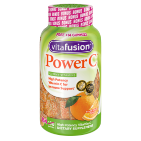 Vitafusion Power C Gummy Vitamin for Immune Support;  Orange Flavor;  164 Count - Vitafusion