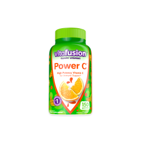 Vitafusion Power C Vitamin C Gummies for Immune Support;  Orange Flavored;  150 Count - Vitafusion
