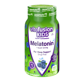 Vitafusion Kids Melatonin For Sleep Support;  1 mg;  60 Count - Vitafusion