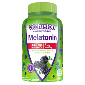 Vitafusion Extra Strength Melatonin Gummy Vitamins;  Sleep Supplements;  120 Count - Vitafusion