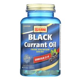 Health From The Sun Black Currant Oil Dietary Supplement - 1 Each - 60 SGEL - 2480960