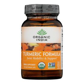 Organic India Wellness Supplements, Turmeric Formula - 1 Each - 90 VCAP - 2216497