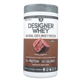 Designer Whey - Protein Powder - Chocolate - 2 lbs - 0116293