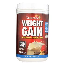 Naturade Weight Gain Vanilla - 40 oz - 0808329