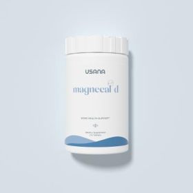 USANA MagneCal D - A balanced magnesium and calcium supplement fortified with vitamin D - 120