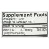 Natrol Fast Dissolving Vitamin B12 - 5000 mcg - 100 tabs - 1233022