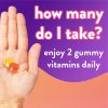 Vitafusion Probiotic Gummy Supplements;  Raspberry;  Peach and Mango Flavored;  70 Count - Vitafusion