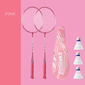 Badminton Racket For Beginners Children Set Iron Alloy A