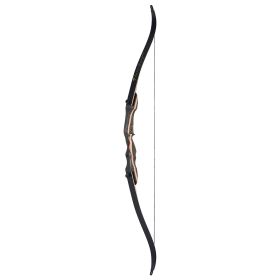 Wooden Laminated Twisted Sheet Outdoor 62 Inch Bow