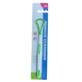 Tongue Scraper Cleaner,100% BPA Free Tongue Scrapers,Tongue Cleaner For Adults,Tongue Scraper To Fight Bad Breath And Halitosis,Mouth Odor Eliminator (Color: Green (upgraded Version))
