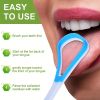 Tongue Scraper Cleaner,100% BPA Free Tongue Scrapers,Tongue Cleaner For Adults,Tongue Scraper To Fight Bad Breath And Halitosis,Mouth Odor Eliminator